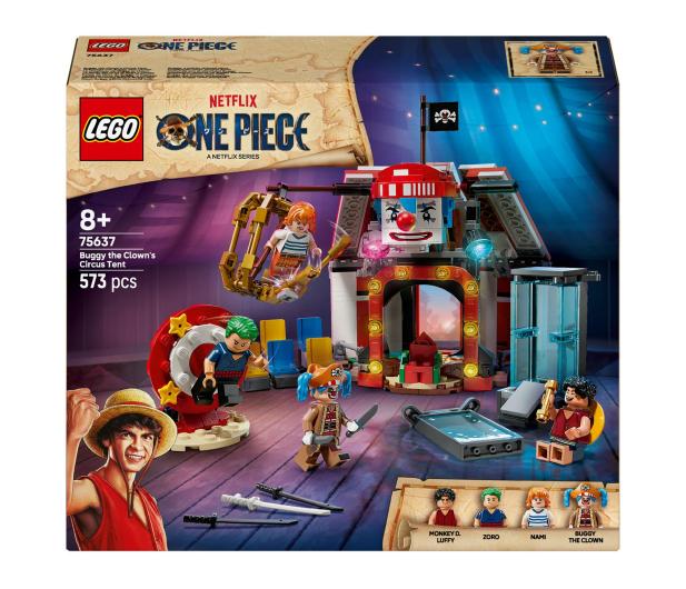LEGO One Piece 75637 Namiot cyrkowy klauna Buggy’ego - 1331686 - zdjęcie